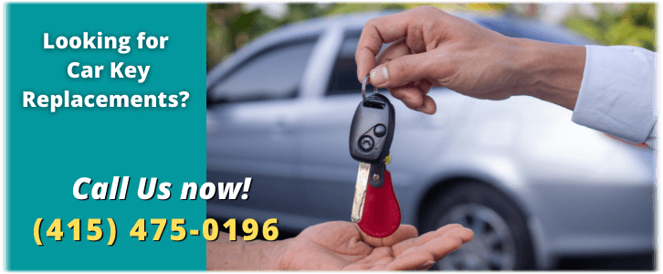 Car Key Replacement San Rafael, CA (415) 475-0196